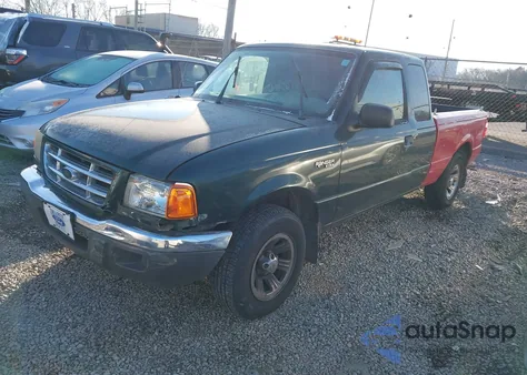 2002 Ford Ranger Xlt from USA, damaged, VIN 1FTYR44E02TA31482